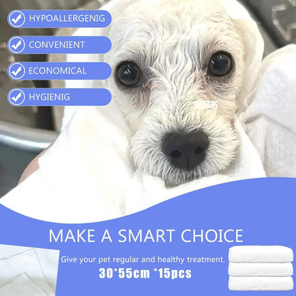 Toallas de Baño para Mascotas — Pack 10 Unidades