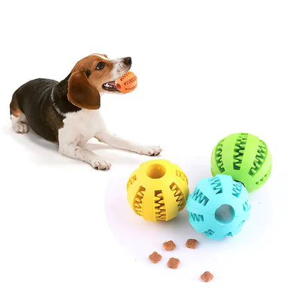 Juguete Antiestrés Rellenable de Snacks para Perros — Entretenimiento y Salud Dental