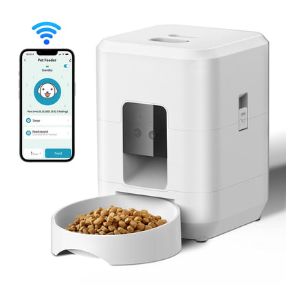 Alimentador Automático Remoto con Temporizador Inteligente para Mascotas