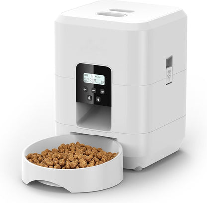 Alimentador Automático Remoto con Temporizador Inteligente para Mascotas