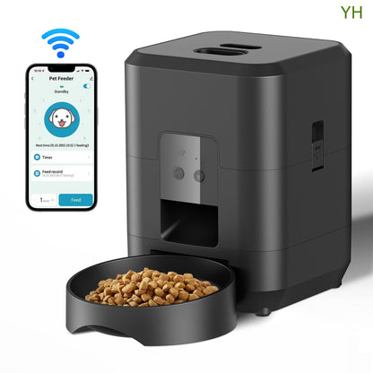 Alimentador Automático Remoto con Temporizador Inteligente para Mascotas